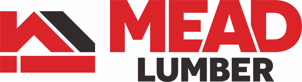 Black and Red Mead Lumber logo